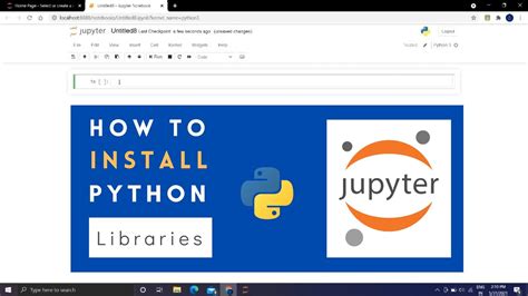 install library in jupyter notebook