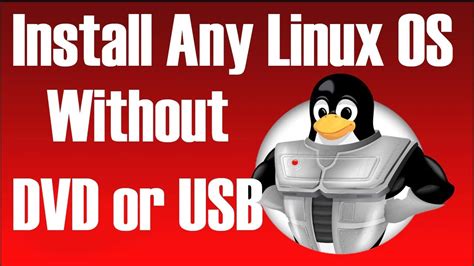 install linux on partition without usb