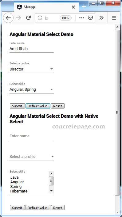 Install Mat-Select Angular