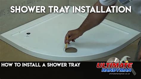 Install New Shower Tray