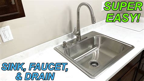 Install New Sink In Kitchen