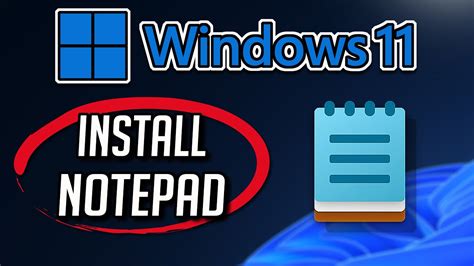 Install Notepad