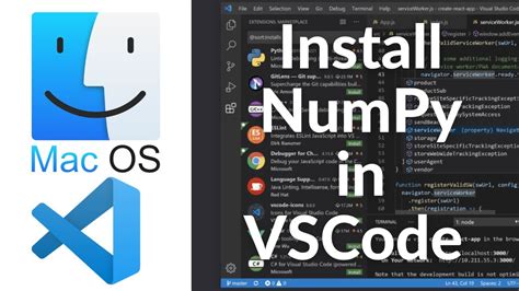 install numpy vs code mac