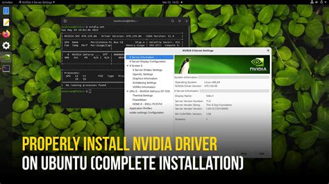 install nvidia driver linux run file