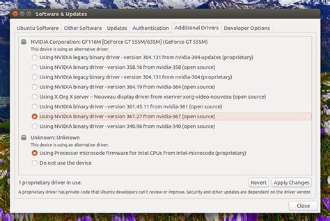 install nvidia drivers ubuntu ppa