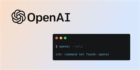 install openai cli