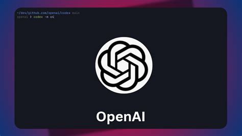 install openai codex cli