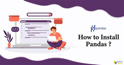 install pandas and python