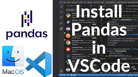 install pandas python vscode mac