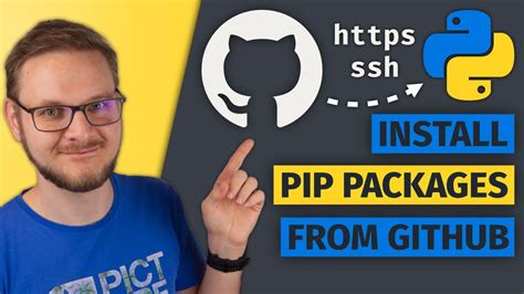 install pip package from github