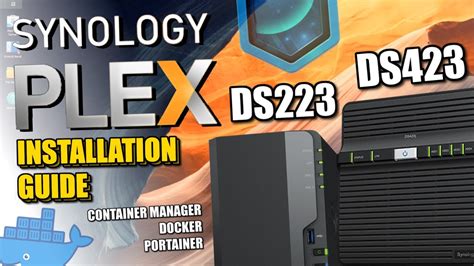 install plex server on portainer