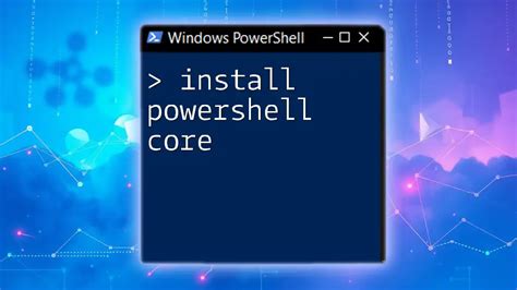 install powershell core windows