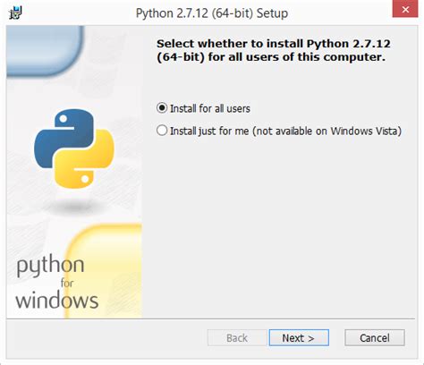 install python 2.7 windows 10