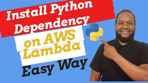 install python libraries in aws lambda