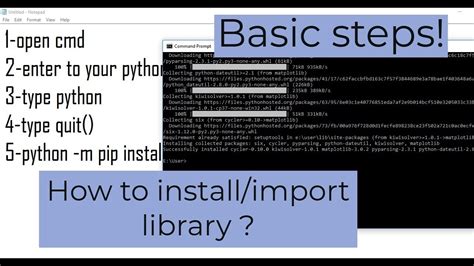 install python library without pip