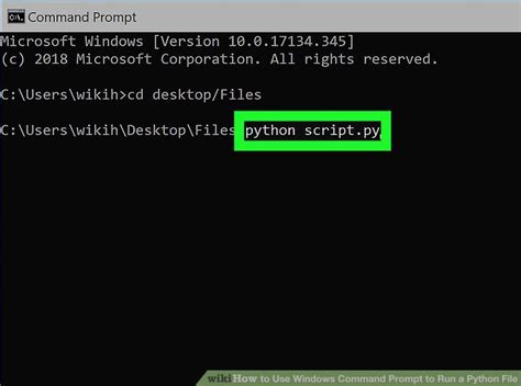 install python on windows 10 command line