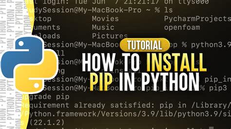 install python pip mac
