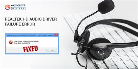 install realtek audio driver error -0001