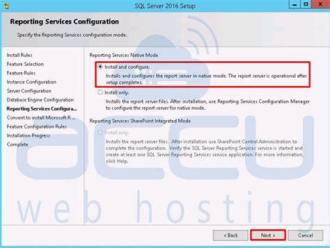 Install Reporting Services Sql Server 2016