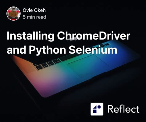 install selenium chromedriver python