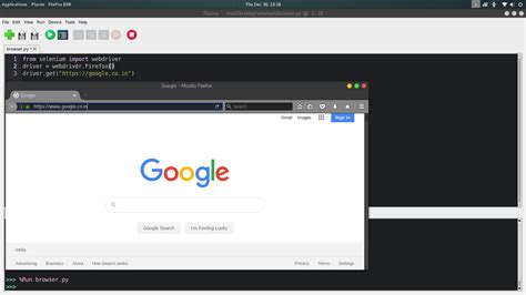 install selenium in visual studio code python