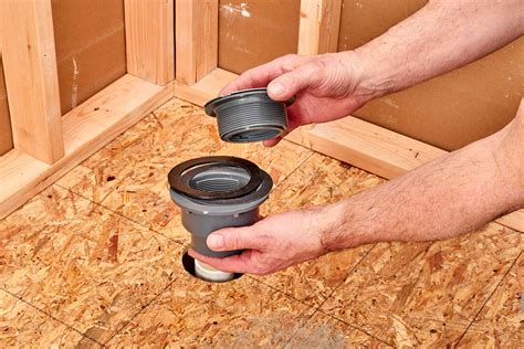 Install Shower Drain From Top
