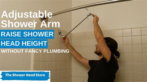 Install Shower Head Arm