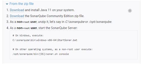 install sonarqube community edition windows