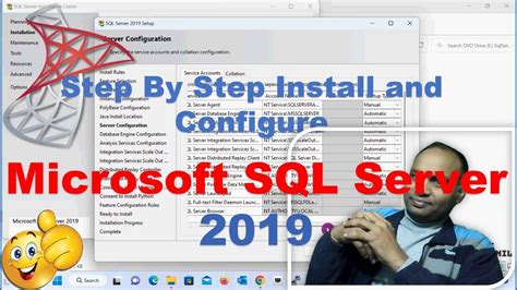 install sql server 2019 step by step