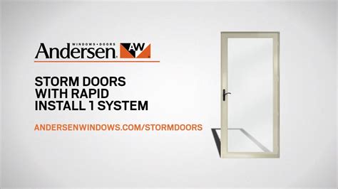 Install Storm Door Andersen