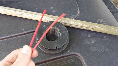 Install the new line