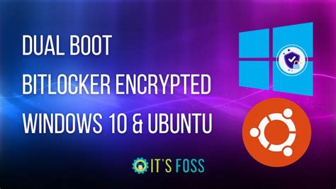 Install Ubuntu Dual Boot Bitlocker