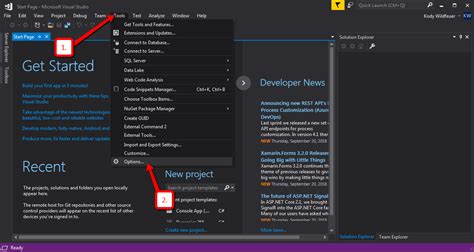 Install Visual Studio Developer Tools