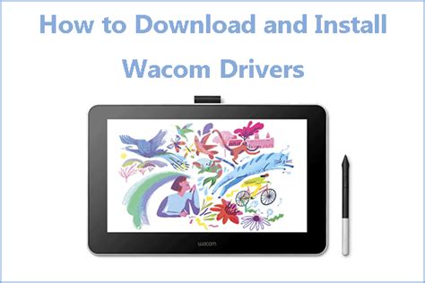 install wacom driver without admin