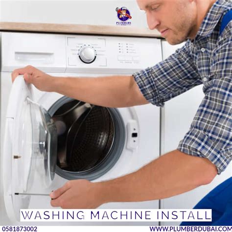 Install Washing Machine Service