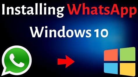 install whatsapp desktop app on windows 10