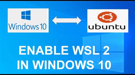 install wsl2 windows 10 pro