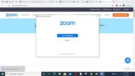 install zoom client on my pc