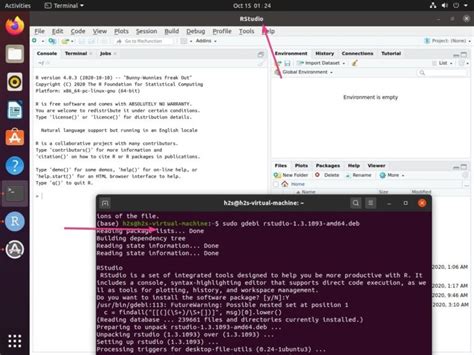Install rstudio ubuntu unfad