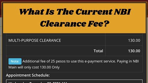 Installation Clearance Fee