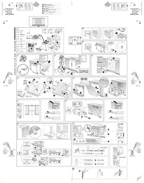 Installation Instructions Bosch Integrated Dishwasher