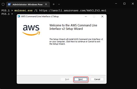 installation of aws cli