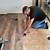 installing hardwood floor over vinyl tile