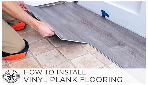 Installing Vinyl Plank Flooring Lifeproof Waterproof Rigid Core