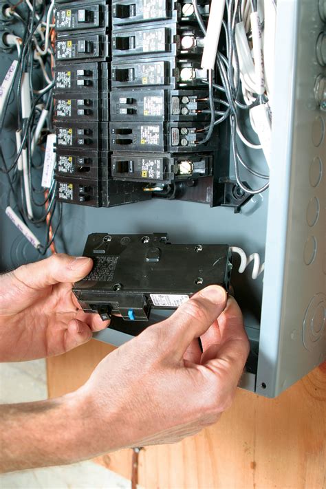 installing a circuit breaker box