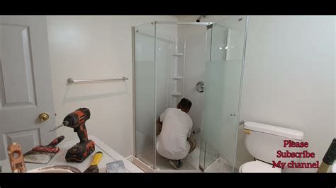 Installing A Corner Shower Stall