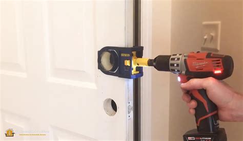 Installing A Deadbolt In A Door