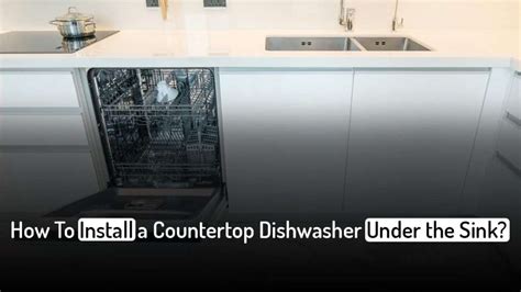 Installing A Dishwasher Under Sink