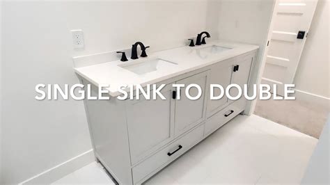 Installing A Double Sink Vanity Top