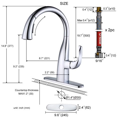 Installing A Gooseneck Kitchen Faucet